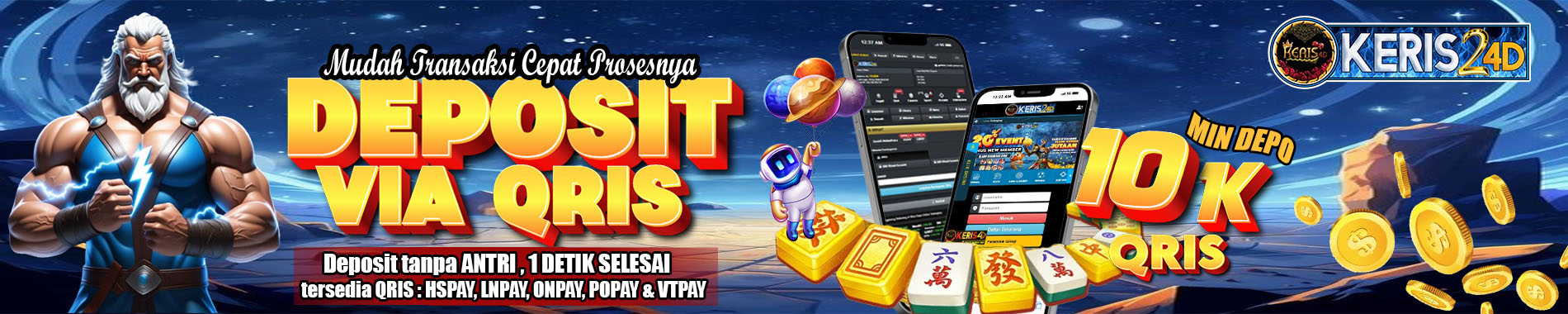 Promo Eksklusif KERIS24D